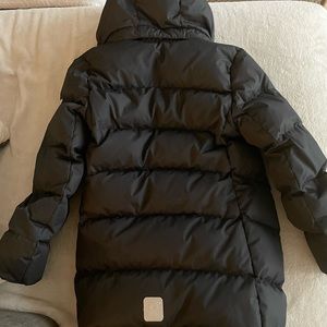 Reima Girls Size 10 down long jacket.